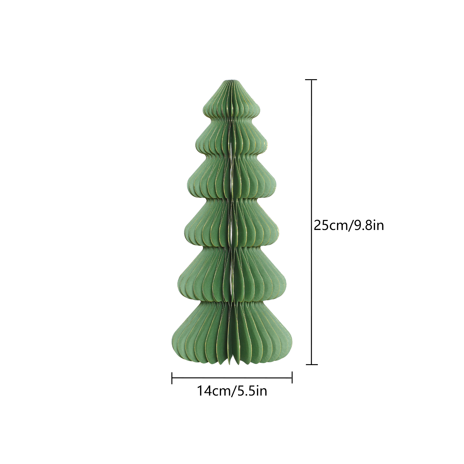 New Green Design Honeycomb paper Tree ornaments-05.jpg